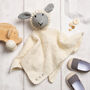 Lionel Lamb Baby Comforter Easy Knitting Kit, thumbnail 1 of 10