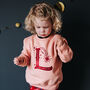 Sparkly Initial And Stars Children's Jumper, thumbnail 1 of 10