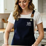 Personalised Initials Click And Clasp Apron, thumbnail 1 of 9