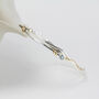 Handmade Blue Topaz And White Opal Bangle, thumbnail 1 of 2