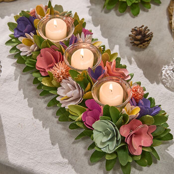 Camerton Floral Candle Holders, 4 of 9