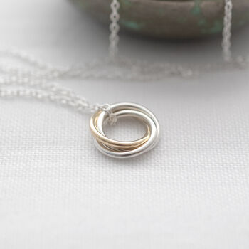 30th Gold And Silver Necklace, 5 of 12