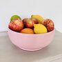 Antique Painted Pink Wooden Fruit Bowl, thumbnail 7 of 8