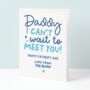 Cute Father's Day Card From The Bump, thumbnail 1 of 5