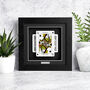 Best Mum Personalised Queen Playing Card Gift Frame, thumbnail 4 of 12