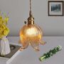 Vintage Square Glass Chandelier, thumbnail 3 of 10
