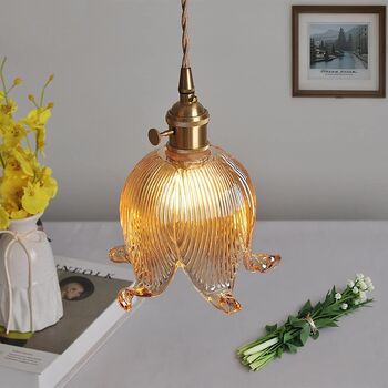 Vintage Square Glass Chandelier, 3 of 10