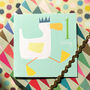 Duckling 1st Birthday Card, thumbnail 1 of 5
