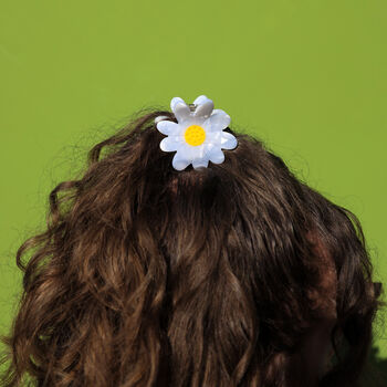 Daisy Flower Resin Claw Hair Clip, 9 of 12