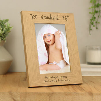 Personalised Grandchild Photo Frame, 2 of 6