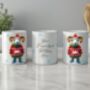 Cute Personalised Christmas Welsh Sheep In Jumper Mug B, thumbnail 2 of 2