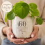 Personalised 70th Birthday Plant Pot, thumbnail 3 of 7