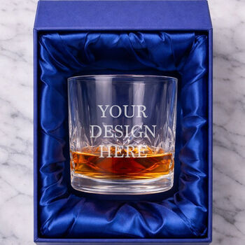 Personalised Crystal Panel Tumbler – Mens Wedding Gift, 7 of 7