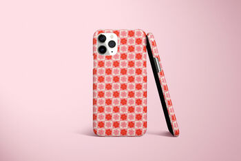 Smiley Checkered Phone Case, 4 of 7