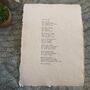 A4 Personalised Custom Vintage 20th Century Typewriter Print, thumbnail 1 of 4