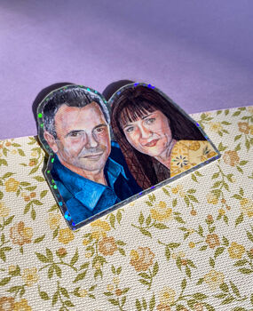 90s Neighbours Karl And Susan Sticker, 2 of 6