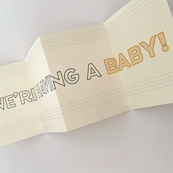 We're Having A Baby Card, 4 of 5