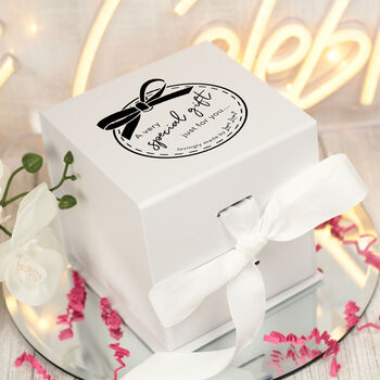 50th Birthday Diamante Crystal Embellished Stemless Glass, 2 of 8