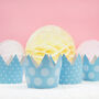 Pink Or Blue Spotty Party Crowns, thumbnail 4 of 5
