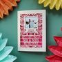 Our First Christmas 2024 Personalised Papercut Photo Card, thumbnail 9 of 9