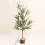 Beaded Pine Tree Standing Decoration, thumbnail 1 of 2