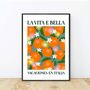 La Dolce Vita Citrus Fruit Posters, thumbnail 8 of 8