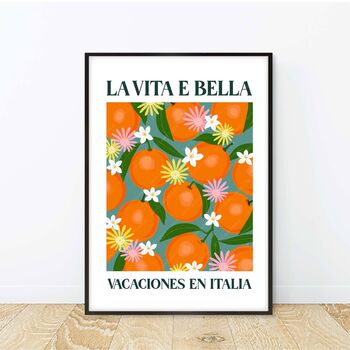 La Dolce Vita Citrus Fruit Posters, 8 of 8