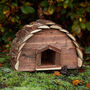 Woodland Lodge Wooden Hedgehog House, thumbnail 1 of 9
