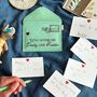 Personalised Little Letters For Daddy Reusable Envelope And Cards, thumbnail 9 of 10