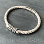Personalised White Leather Secret Message Bracelet, thumbnail 7 of 10