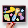 Personalised Birthday Party Letterbox Cookies, thumbnail 1 of 8