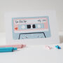 Personalised Mix Tape Valentine's Or Anniversary Card, thumbnail 7 of 7