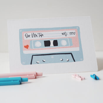 Personalised Mix Tape Valentine's Or Anniversary Card, 7 of 7