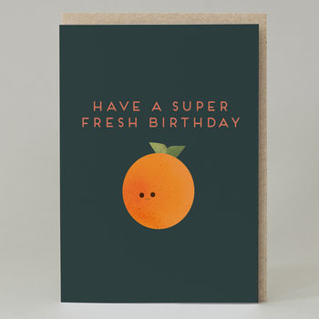 'Have A Super Fresh Birthday' Card, 2 of 3