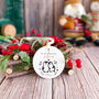 Personalised Girlfriend Ceramic Ornament With Name, thumbnail 4 of 7