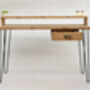 Mo Desk – Scandi Style Desk With Hairpin Legs, thumbnail 2 of 10