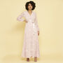 Kianna Lace Maxi Wrap Dress, thumbnail 1 of 2