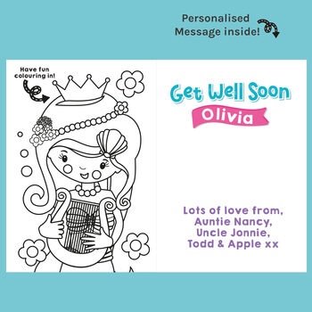 Personalised Get Well Soon Card, 2 of 5
