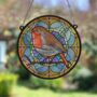 Robin Stained Glass Effect Suncatcher, thumbnail 5 of 7