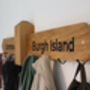 Personalised Oak Coat Rack, thumbnail 4 of 12