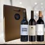 Vino Coco Father's Day 'Cheers Dad' Three Red Wine Gift Set, thumbnail 1 of 6