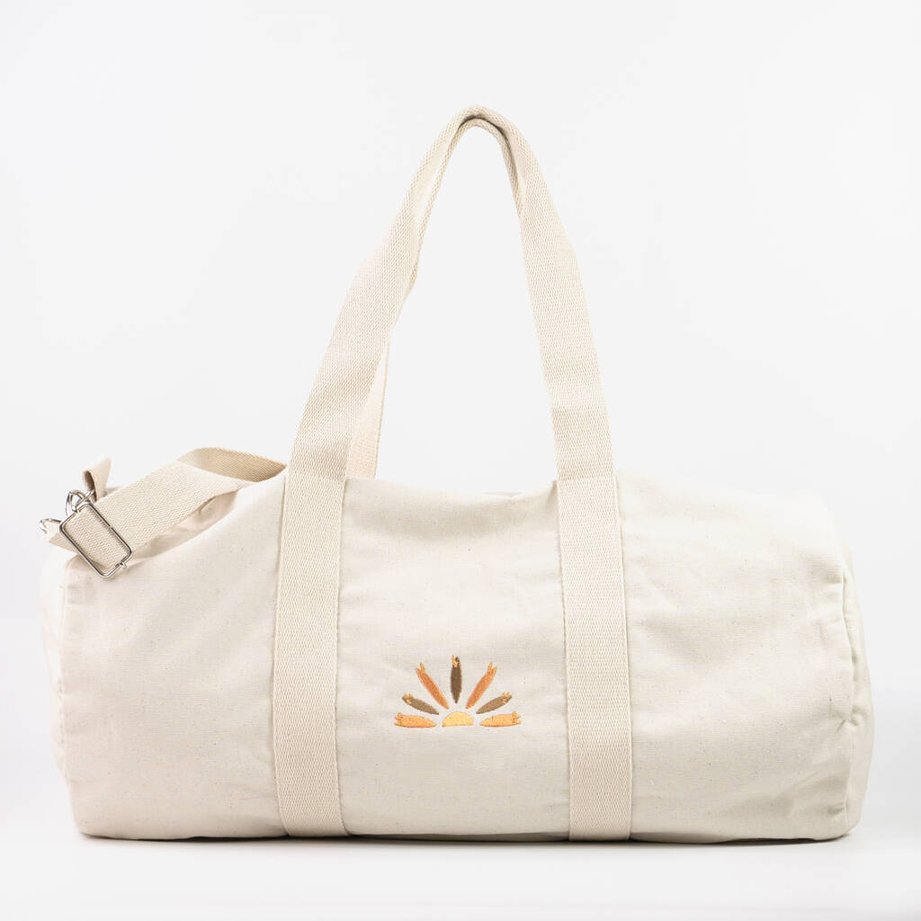 Surfer Sunrise Weekender Duffle Bag By Pineapple Island
