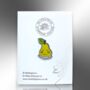 Small You're Pearfect Valentine's Cartoon Pear Pin, thumbnail 4 of 8
