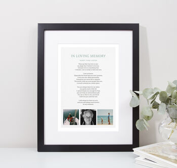 Personalised Holiday Photo Collage Print, 6 of 9