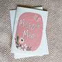 Miss You Mum Plantable Seeded Mother's Day Card, thumbnail 4 of 7