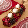 Natural Christmas Triple Candle Holder, thumbnail 1 of 3