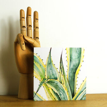 Agave Greetings Card, 4 of 5