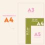 2026 2027 A4 Academic Year Calendar | Checks And Stripes | August Start, thumbnail 2 of 2