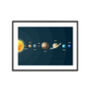 The Solar System Children's Space Themed Print, thumbnail 7 of 9