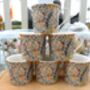 Set Of Six Mugs In William Morris Flora Design, thumbnail 1 of 9